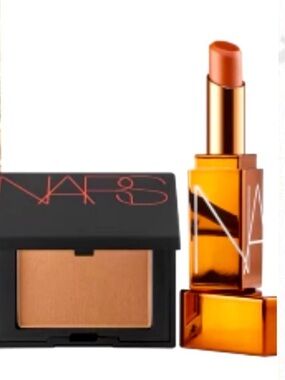 NARS Laguna Sephora Gift Set Mini Bronzing Powder + Afterglow Lip Balm New